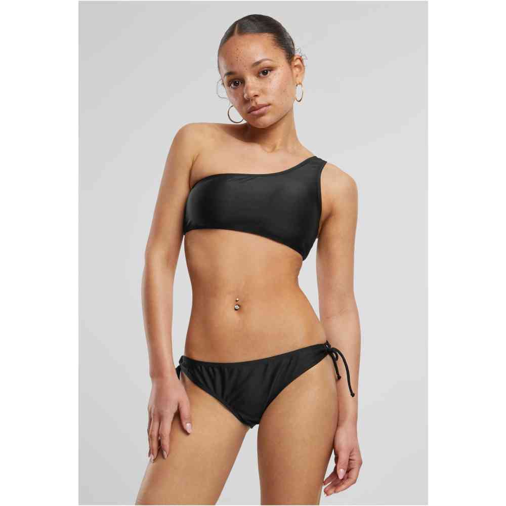 Urban Classics - Asymmetric Bikini set - Black